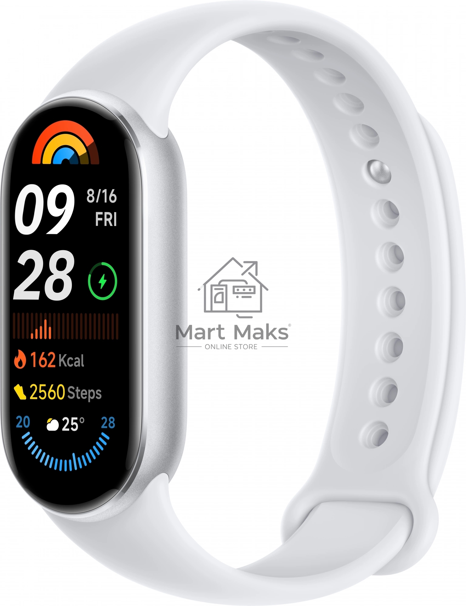 Фитнес трекер Xiaomi Smart Band 9 Glacier серебристый / серебристый