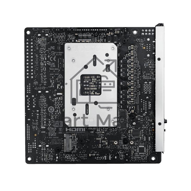 Материнская плата ASUS ROG STRIX B850-I GAMING WIFI, AM5, AMD B850, 2xDDR5, 2xM.2, 2xSATA, PCIe 4.0 x16, 1xHDMI, 1xUSB Type-C, 1x2.5Gb LAN, Wi-Fi 7, Bluetooth 5.4, 5xUSB-A 10Gbps, 1xUSB-C 20Gbps, 2xUSB-A 2.0, 3x3.5 мм, S/PDIF, 7.1, Mini-ITX