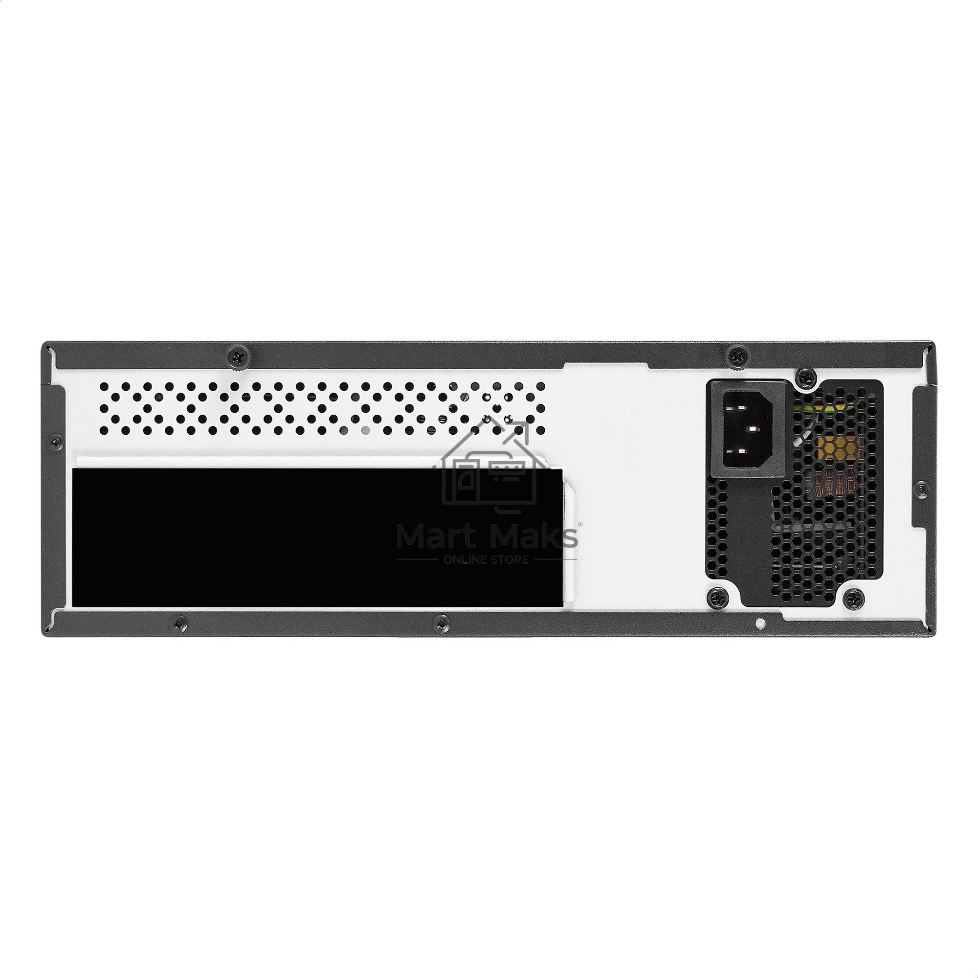 Компьютерный корпус Desktop ExeGate FL-102-TPS450 (mini-ITX, БП TPS450 с вент. 8см, 2*USB + 1*USB 3.0, аудио, черный)