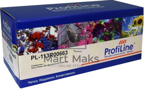 Драм-картридж PL-113R00663 для принтеров Rank Xerox Phaser WC M15/PRO412/F12/WC312 15000 копий ProfiLine