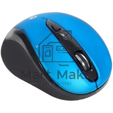 Мышь беспроводная беззвучная Smartbuy 612AG синяя, Blue LED SBM-612AG-BK