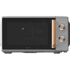Микроволновая печь Vitek VT-MW1920 серый/золотистый, 20 л, 700 Вт, переключатели — поворотный механизм