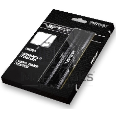 Оперативная память Patriot Viper 3, DDR3, 16GB (2x8 GB), 1600 MHz, CL9, DIMM, радиатор, черный