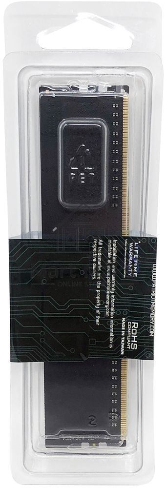 Оперативная память Patriot Signature, DDR4, 16GB (1x16 GB), 2666 MHz, CL19, DIMM