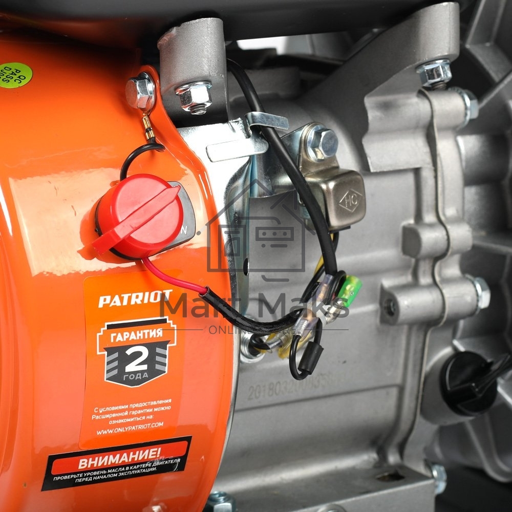 Мотопомпа PATRIOT MP 3065 SF4т АИ92 210см3 7.0лс самовс. 65м3/ч 1100л/мин гл.7м напор30м 3'' 3.5л