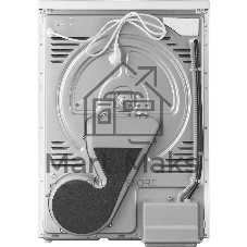 Сушильная машина Weissgauff WD 999 Heat Pump Full Touch белый/черный, 10 кг, сушка - тепловой насос, программ - 16, 60 x 85 x 62 см