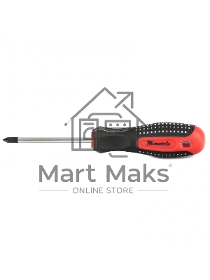 Отвертка Matrix Fusion, PH1х 75 мм, CrV, 3-х компонентная рукоятка 