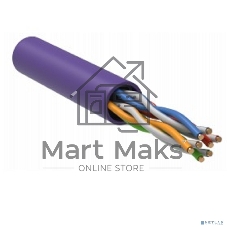 Витая пара ITK LC1-C5E04-126 U/UTP кат.5E 4x2x24AWG LSZH фиолетовый (305м)