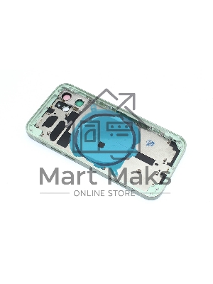 Задняя крышка (корпус) в сборе с рамкой для Apple iPhone 12 Mini зеленая