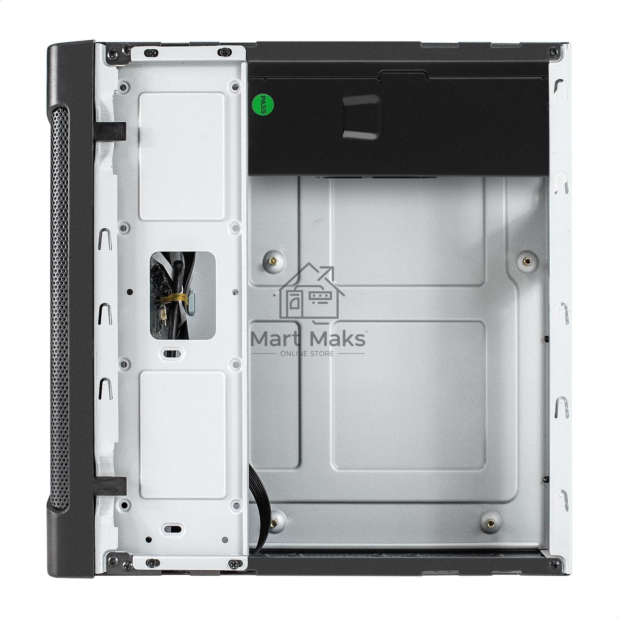 Компьютерный корпус Desktop ExeGate FL-102-TPS450 (mini-ITX, БП TPS450 с вент. 8см, 2*USB + 1*USB 3.0, аудио, черный)