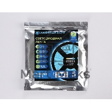 Светодиодная лента Ambrella light GS1903 5050 30Led/ 7.2W m/ 12V IP65 6500K/ 5000*10*2.87mm (2 конт.)