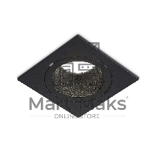 Встраиваемый точечный светильник Ambrella light TN102828 BK/BK черный/черный GU5.3 92*92*50