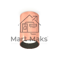 Светильник Ambrella Light XS6326003 PPG/SBK золото розовое полированное/черный песок MR16 GU5.3 (C6326, N6111)
