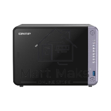 Сетевое хранилище NAS Qnap TS-632X-4G 6-bay настольный Alpine AL-524