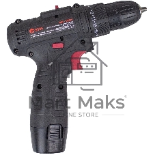 Дрель-шуруповерт Edon AD-1201, 12 В, 1,5 Ач, 30 Нм, щеточный