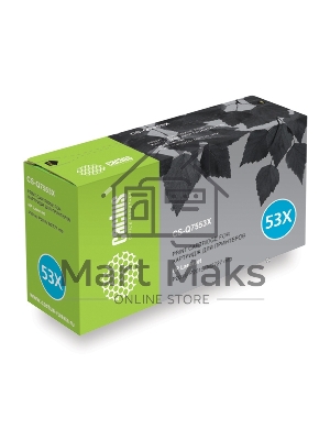 Картридж лазерный Cactus CS-Q7553XS черный (7000 стр.) для HP P2014/P2015/M2727