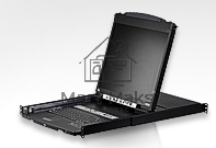КВМ-консоль ATEN 16P Dual RAIL LCD KVMP SWITCH 19INCH