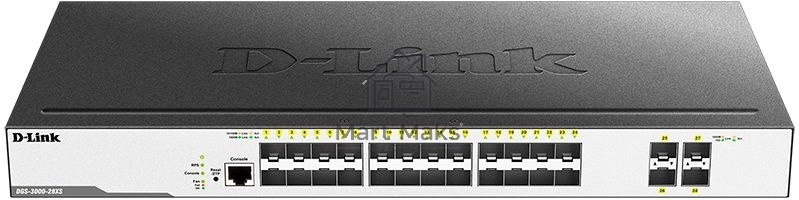 Коммутатор D-Link DGS-3000-28XS/B1A 