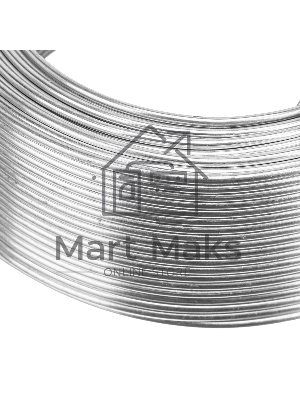 Проволока стальная, оцинкованная 2,0 мм, длина 50 м Сибртех