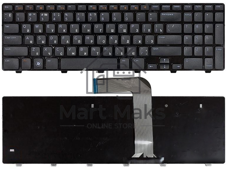 Клавиатура для ноутбука Dell Inspiron N5110 15R L702X черная