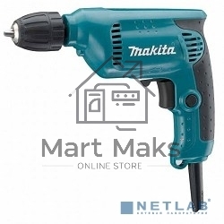 Дрель Makita 6413, 450 Вт, сетевая, безударная