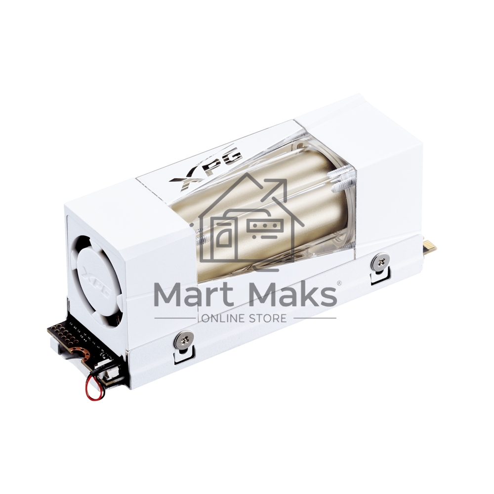 Твердотельный накопитель ADATA SSD XPG MARS 980 STORM, 2000GB, M.2(22x80mm), NVMe, PCIe 5.0 x4, 3D NAND, R/W 14000/13000MB/s, IOPs 2 000 000/1 650 000, TBW 1480, DWPD 0.4, with Heat Sink (5 лет)