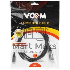 Кабель USB3.1 CM-DP 1.8M CU422MC-1.8M VCOM