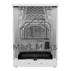 Плита электрическая Maunfeld MEC67CW08TD белый, конфорок 4 шт, духовка 59 л, 60 см x 85 см x 60 см