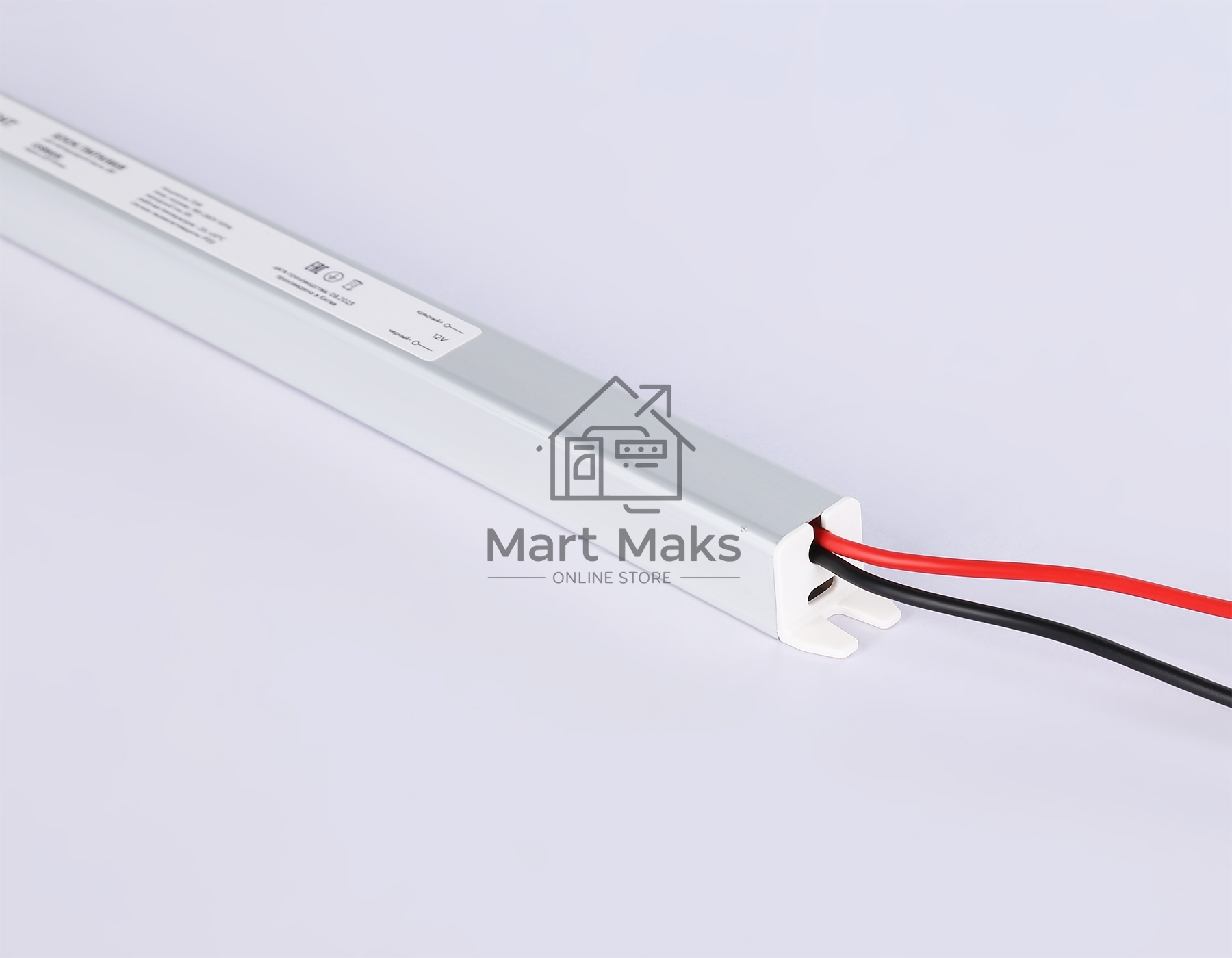 GS8607 блок питания 12V 100W 8.3A IP20 185-260V 372*18*18.