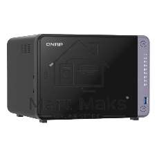 Сетевое хранилище NAS Qnap TS-632X-4G 6-bay настольный Alpine AL-524