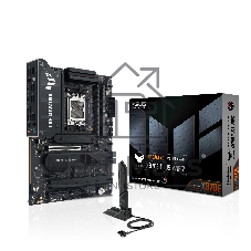 Материнская плата ASUS TUF GAMING X870E-PLUS WIFI7, AM5, AMD X870E, 4xDDR5, 4xSATA, 4xM.2, 1xPCIe 5.0 x16, 1xPCIe 4.0 x4, 1xPCIe 3.0 x1, 1xHDMI, 1x2.5Gb LAN, Wi-Fi 7, Bluetooth 5.4, 2xUSB-C 40Gbps, 3xUSB-A 10Gbps, 4xUSB-A 5Gbps, 4xUSB-A 2.0, 3x3.5 мм, 7.1, ATX