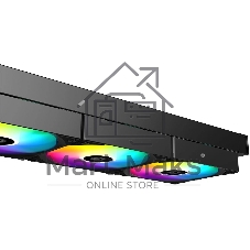 Система жидкостного охлаждения ID-Cooling FX360 TD ARGB Soc-AM5/AM4/1200/1700/1851 черный 4-pin 27.2dB Al+Cu LCD 350W Ret