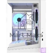Корпус Formula Crystal Z4M Plus белый без БП mATX 3x120mm 1xUSB3.0 audio bott PSU