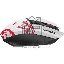 Мышь беспроводная A4Tech Bloody R36 Ultra черный/белый/красный, 12000dpi, USB, радиоканал, кнопки - 7