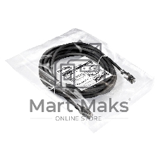Патч-корд медный ExeGate UTP-RJ45-RJ45-5e-CU-10M-BK, UTP, cat.5e, 10м, черный