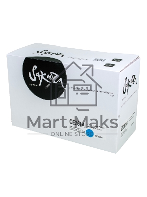 Картридж лазерный Sakura CE261A для HP Color LaserJet CP4020/4025/4520/4525, синий, 11000 к.