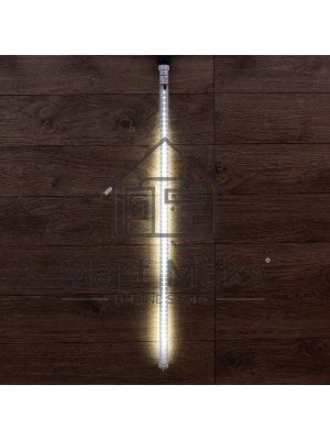 Сосулька светодидная Neon-night 100 см, 230 В, e27, двухсторонняя, 60х2 диодов, цвет диодов белый