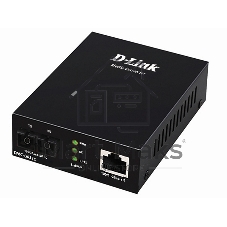 Медиаконвертер D-Link DMC-G02SC/A1A с 1 портом 100/1000Base-T и 1 портом 1000Base-SX с разъемом SC для многомодового оптического кабеля (до 550 м)