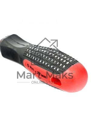 Отвертка Matrix Fusion, PH1х 75 мм, CrV, 3-х компонентная рукоятка 