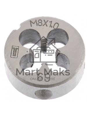 Плашка М8 х 1,0 мм Сибртех