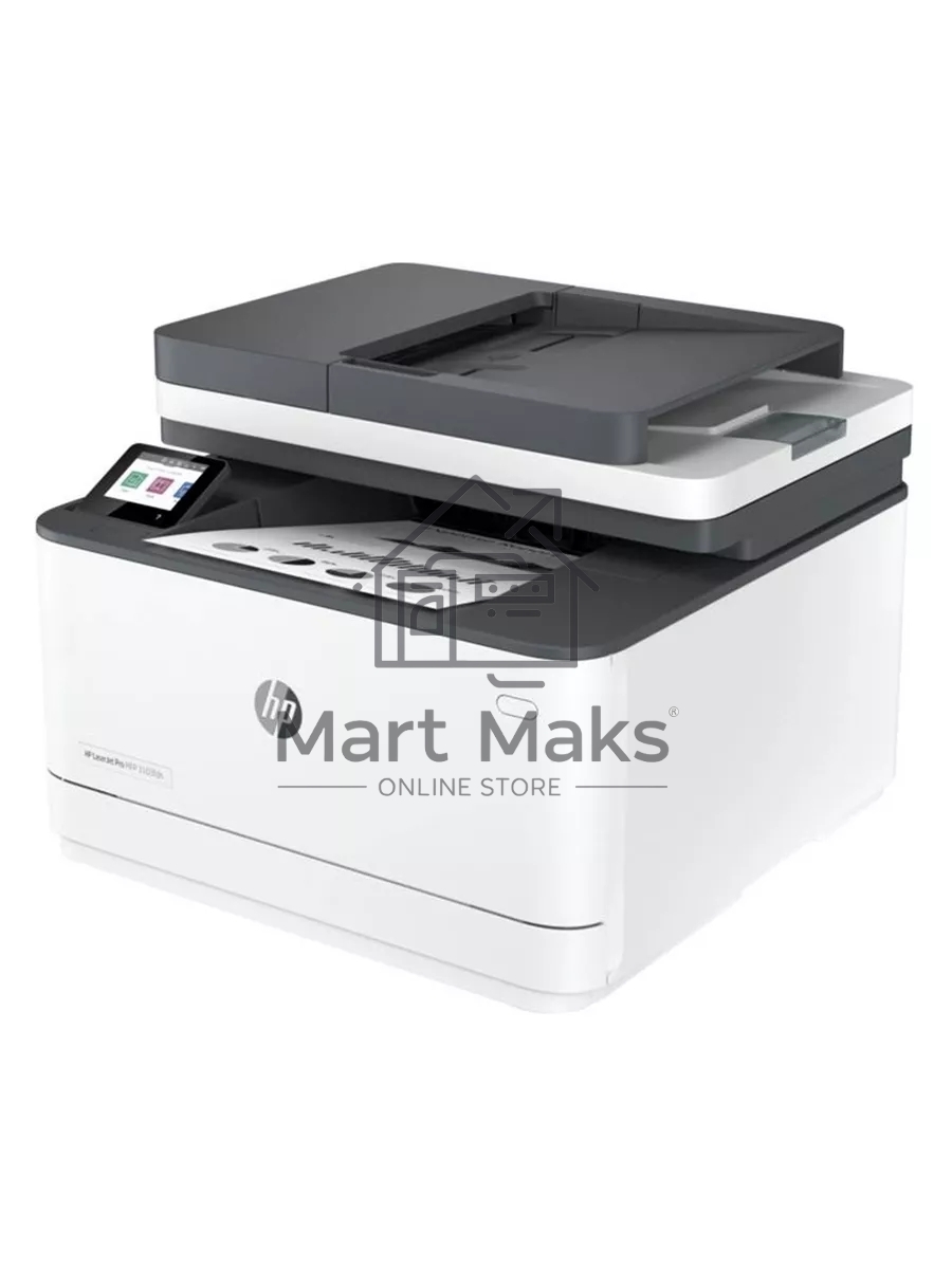 МФУ лазерный HP LaserJet Pro 3103fdn (3G631A), A4, ч/б, печ. 33 стр/мин., скан. до 19 стр/мин. (ч/б) 8 стр/мин. цвет, 1200x1200 dpi, USB, Ethernet