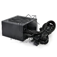 Блок питания PCCOOLER, 750W 80 PLUS  (ATX, ATX 2.4, Non-modular, 1x24(20+4)pin 550мм, 1xCPU*2 8(4+4)pin 610+150мм, 3xPCIe 8(6+2)pin 510мм, 2xSATA*3+MOLEX4pin*1 450+150+150+150мм, Active, 120x120мм, 140x150x86мм, APFC, OVP, SCP, OPP (140-160%, 2ms delay))