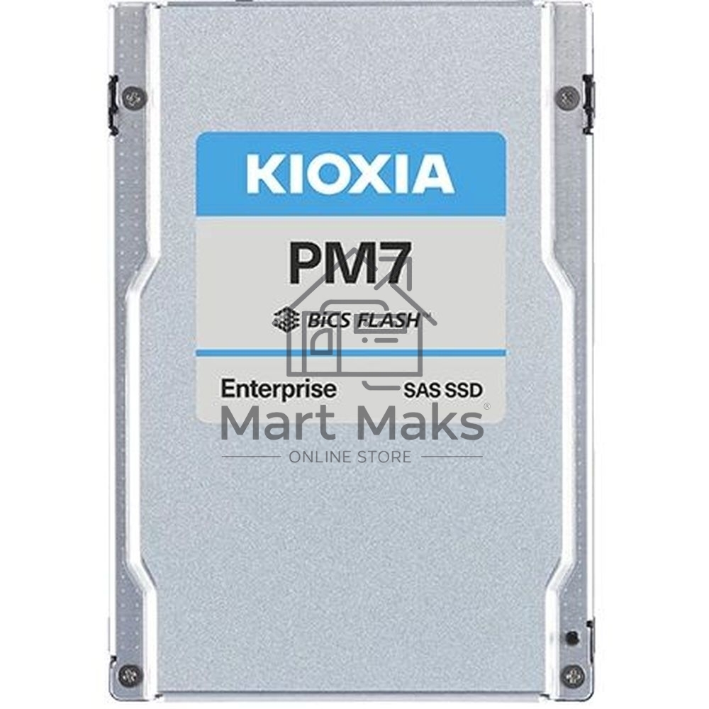 Накопитель SSD KIOXIA PM7-R, 1920GB, SAS 24G, U.2, R/W 4200/3400, IOPS 720K/155K