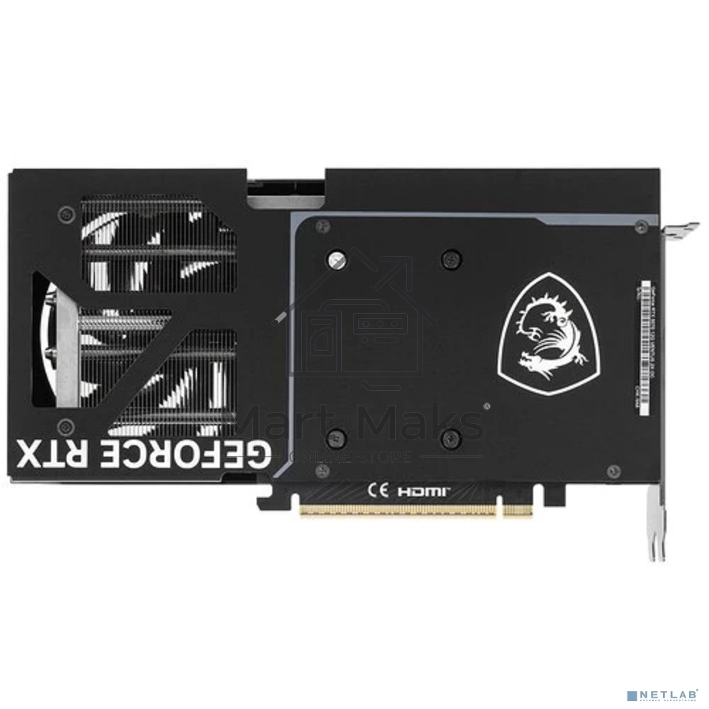 Видеокарта MSI RTX5070 12G VENTUS 2X OC RTX5070 PCI-E 5.0 GDDR7 2542/28000 HDMIx1 DPx3 HDCP Ret