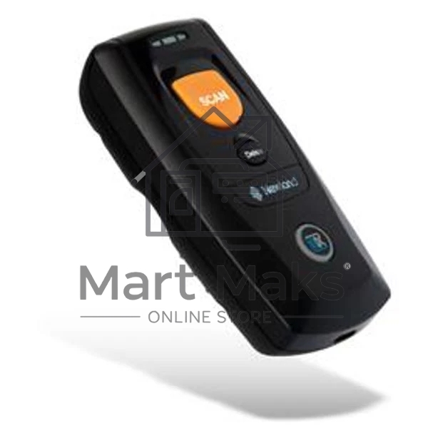 Сканер штрих-кодов BS80 Piranha II 2D CMOS Bluetooth scanner, reads both 1D and 2D barcodes. Supports Apple iOS, Android & Windows devices. Compatible with Bluetooth 4.0/3.0/2.1+EDR up to 50 mtr. 1MB memory. USB-C cable included.