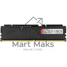 Оперативная память Kingston Fury Beast, DDR5, 32Gb (1x32GB), 6400MHz, CL32, DIMM, радиатор, черный