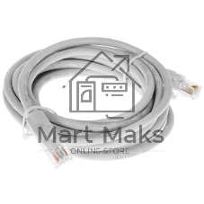Патч-корд Vention прямой UTP cat.6, RJ45 - 1,5 м. Серый