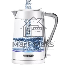 Чайник электрический Polaris PWK 1715 CGL Water Way Pro, Белый