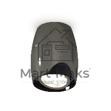 Светильник Ambrella Light XS1123001 DCH/PSL черный хром/серебро полированное MR16 GU5.3 (C1123, N7003)