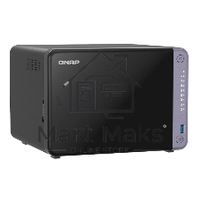 Сетевое хранилище NAS Qnap TS-632X-4G 6-bay настольный Alpine AL-524